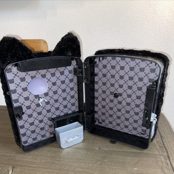 Na! Na! Na! Surprise Doll Fuzzy Black Kitty Cat Backpack NaNaNa “Case Only” - Picture 6 of 10